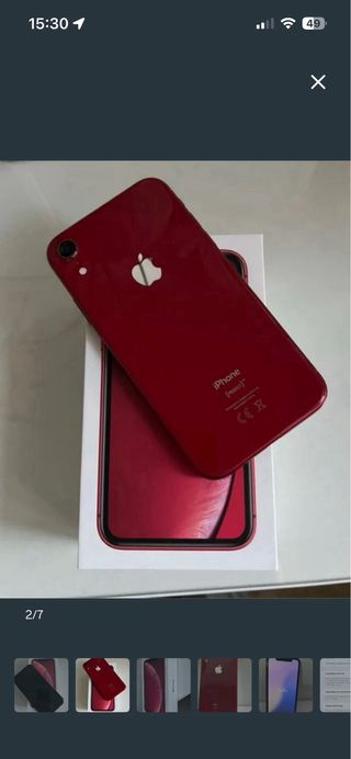 iPhone XR Rojo