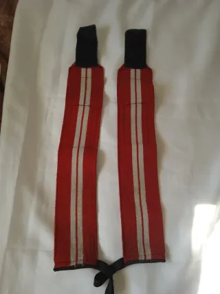 Muñequeras CrossFit Occidenta 18 Rojas