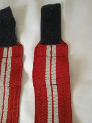 Muñequeras CrossFit Occidenta 18 Rojas