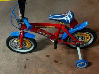 Bicicleta Paw Patrol como nueva