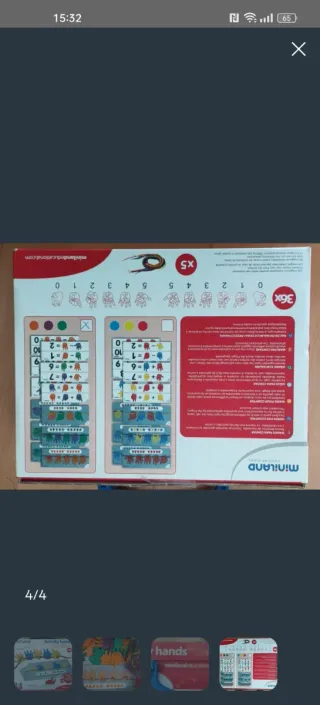 Miniland Activity Hands Juego Educativo 3-6 Años