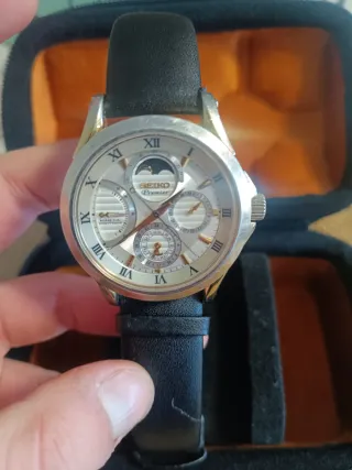 Reloj Seiko Premier Cronógrafo Luna