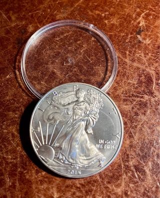 Dólar Plata Liberty 2015