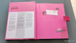 Agenda Top Model con candado