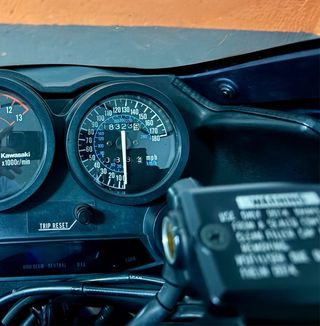 Kawasaki ZX10 Tomcat Azul/Rojo