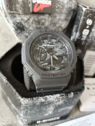 Original!! G-Shock GA-2100CA-8AER Camuflaje
