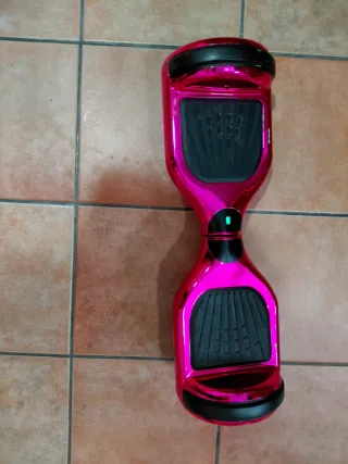 Hoverboard rosa brillante