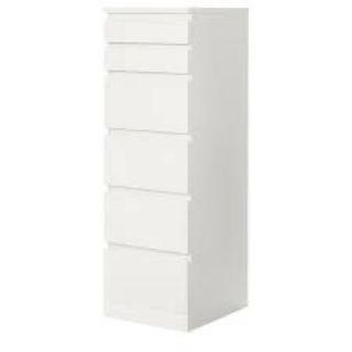 Cómoda Ikea Malm Blanca con Joyero