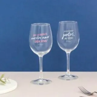 Copas de vino mr wonderful. En su caja