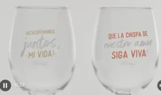 Copas de vino mr wonderful. En su caja
