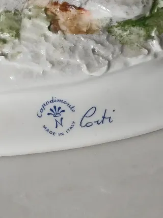 Statua Capodimonte Angeli con Fiori