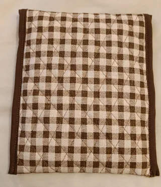 Funda para Ebook Kobo Marrón Cuadros