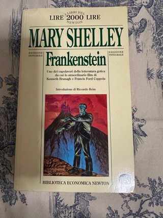 Frankenstein, ovvero, Il Prometeo moderno