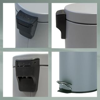 kela Cubo para cosméticos rosa 3 l, cubo de basura