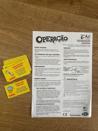 Juego Operación Hasbro Gaming +6