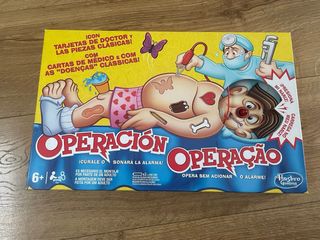 Juego Operación Hasbro Gaming +6