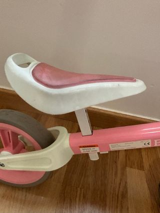 Bicicleta sin pedales Bobike rosa