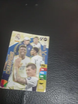 Cromos Champions League Real Madrid