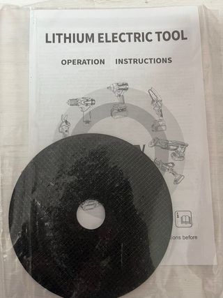 Radial de batería 21 V, NUEVO