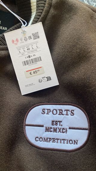 Cazadora Pull&Bear Marrón Talla L