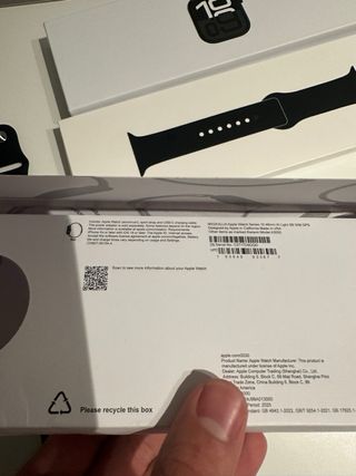 Apple Watch Série 10 Réplica Preto Caixa