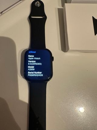 Apple Watch Série 10 Réplica Preto Caixa