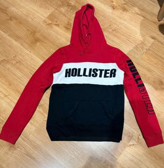 Sudadera Hollister Tricolor Talla XS