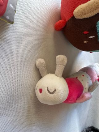 Pack Juguetes Bebé Pelota Libro Gusano