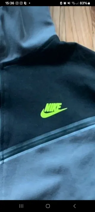 Felpa Nike Tech Fleece Grigia Nera