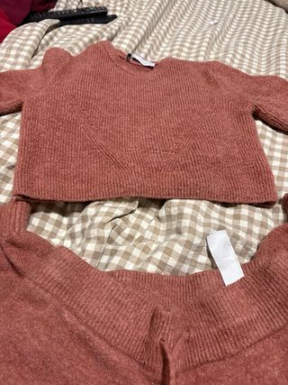 Conjunto de punto rosa