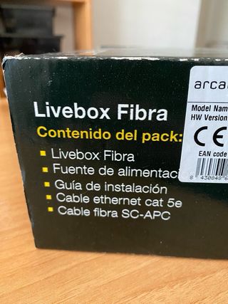 Router Livebox Fibra (WiFi)