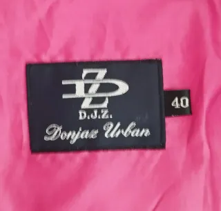 Anorak D J Z. brillante rosa chicle