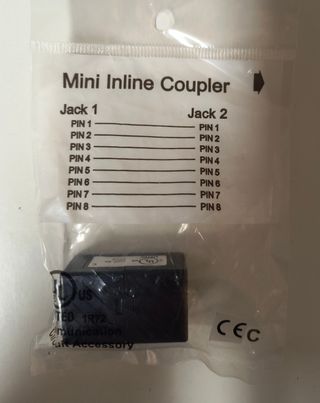 Accoppiatore Ethernet Mini Inline Coupler