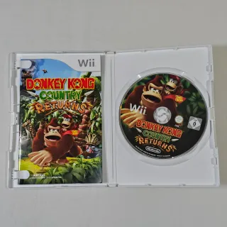 Wii Donkey Kong Country Returns Juego