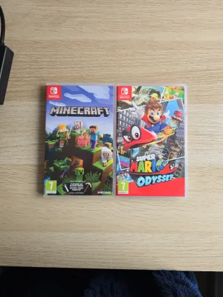 Nintendo Switch + Mando Pro + Juegos