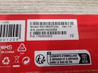 Switch Gigabit Mercusys 8 Porte 7 PoE+(By TP-Link)