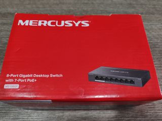 Switch Gigabit Mercusys 8 Porte 7 PoE+(By TP-Link)