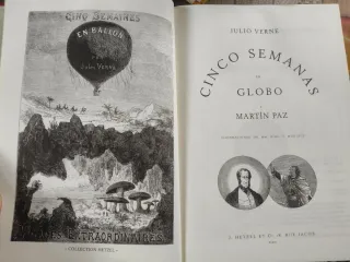 Cinco semanas en globo Julio Verne