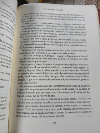 Cinco semanas en globo Julio Verne