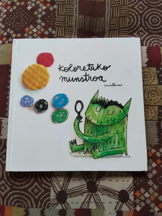Libro " koloretako munstroa"