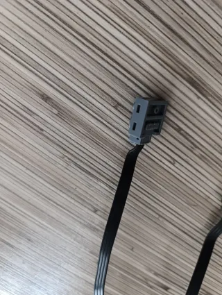 LEGO Conector Fio Cinza e Preto