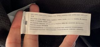 Camiseta Hollister Negra Manga Larga