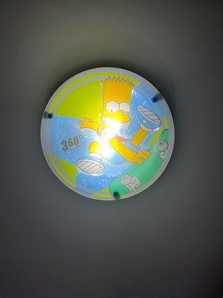 Lámpara Bart Simpson