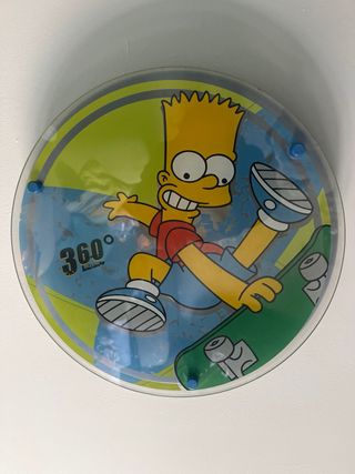 Lámpara Bart Simpson