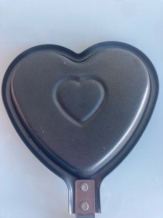 Mini sartén corazón para huevos