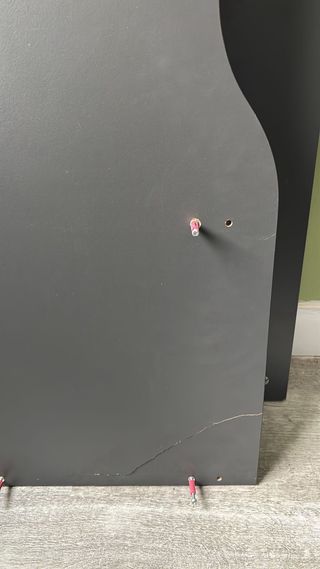 Scrivania da gioco grigia