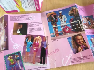 Passaporto Barbie Mattel vintage anni 90