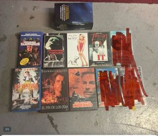 Pack Películas VHS Acción, Comedia, Terror