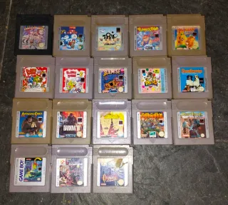 Lote Juegos Game Boy Raros.