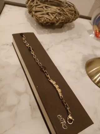 Bracciale Comete oro e nero